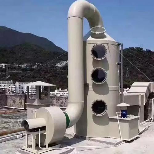 pp喷淋塔供应酸雾废气处理设备pp废气喷淋塔voc废气净化塔